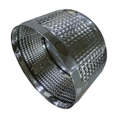 Peças de estampação de chapa de metal de protótipo escovado