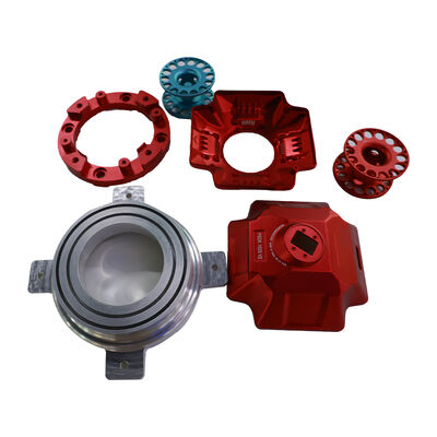 Bom preço Partes de usinagem CNC de alta precisão em alumínio anodizado totalmente personalizáveis para aplicações industriais on-line